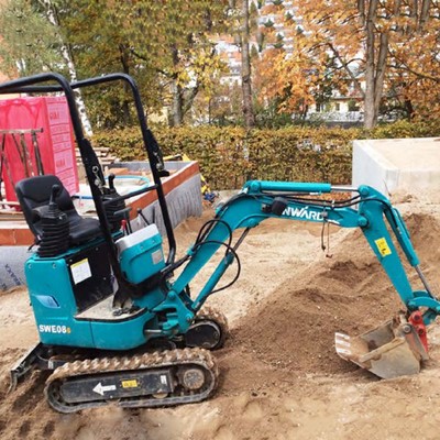 Mini Excavadora, SWE08B
