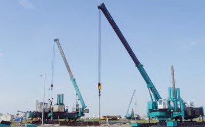 Obra de construcción en Vietnam